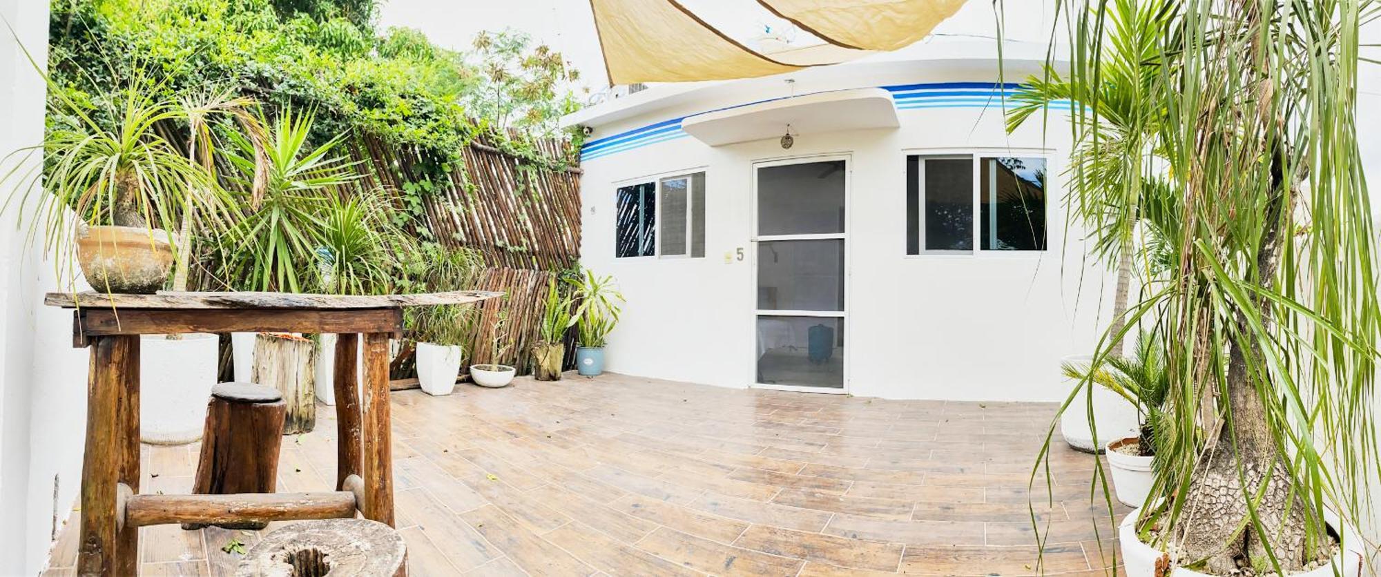 Aljanna House Otel Bacalar Dış mekan fotoğraf